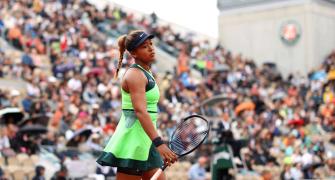 French Open: Osaka knocked out in first round