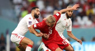 FIFA WC PIX: Denmark held by plucky Tunisia
