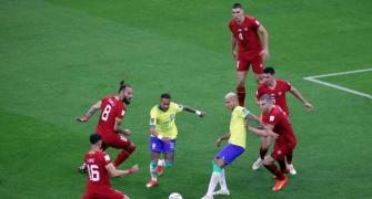 ﻿FIFA WC PIX: Brazil silence Serbia in style