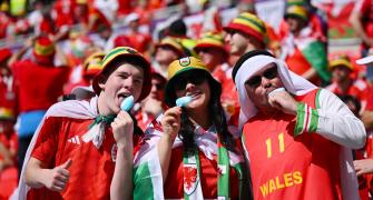 FIFA WC PIX: Rainbow bucket hats, flags allowed