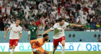 FIFA WC PIX: Poland down Saudi to close in on last 16