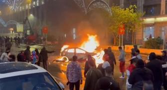 Riots in Brussels after Morocco shock Belgium