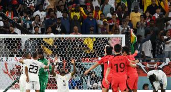 FIFA World Cup PIX: Ghana edge South Korea in thriller
