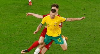 FIFA WC PIX: Aus upset Denmark to move into last 16