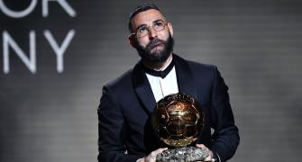 PIX: Real's Benzema wins 2022 Ballon d'Or award
