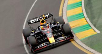 Australian GP: Verstappen takes pole; Perez skids out