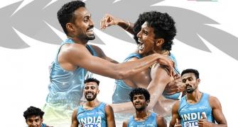Indian relay team storms into World C'ships final
