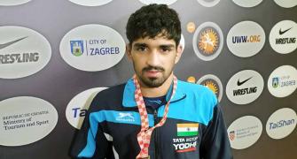 India's Aman clinches bronze at Zagreb Open wrestling