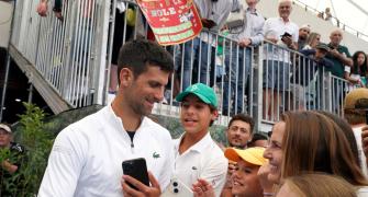 PIX: Djokovic happy to be back in Australia
