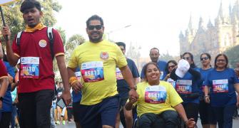 Mumbai Spirit Shines On Marathon Morning