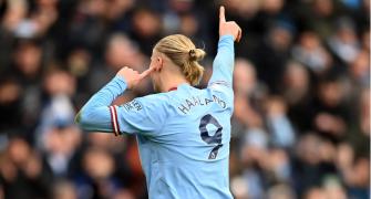 EPL PIX: Haaland's hat-trick powers City to win