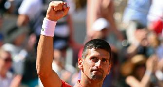 French Open PIX: Djokovic powers into quarters