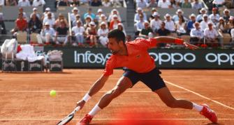PIX: Djokovic downs Alcaraz to make French Open final