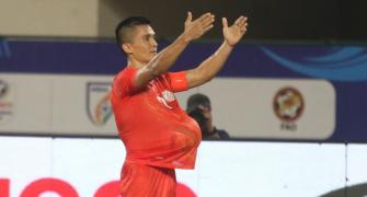 What Did Chhetri's Goal Celebration Mean?