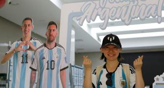 Superfan rejoices as Messi visits Beijing