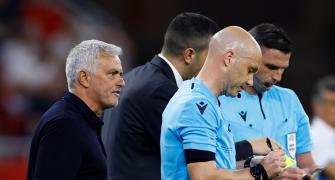UEFA ban Mourinho for abusing referee