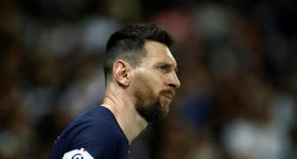 Messi says he struggled to adapt...