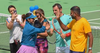 Teary-eyed Sania brings an ends it where it all began