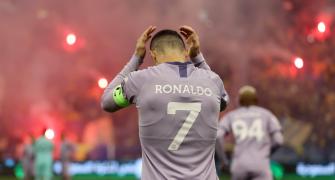 Furious Ronaldo storms off the pitch