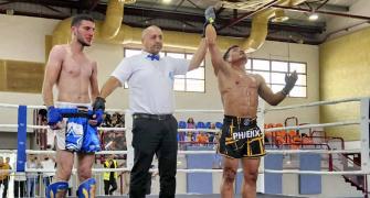 Immigrant from India wins Israeli kickboxing c'ship