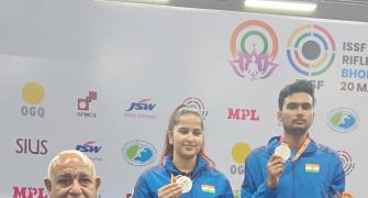 ISSF World Cup: India bag silver, bronze 