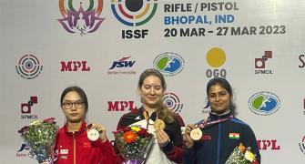 ISSF WC: Bhaker signs off with 25m pistol bronze