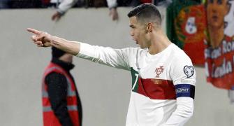 PIX: Ronaldo's double fires Portugal to big win!