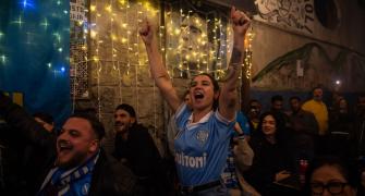 PICS: Fans got no chill as Napoli win Scudetto