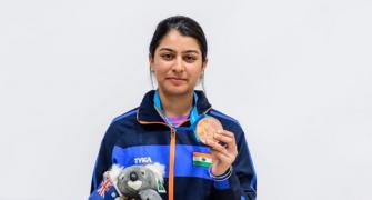 ISSF WC: Historic silver-bronze for Ganemat, Darshna