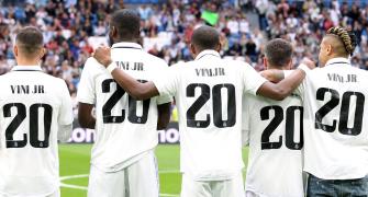 Real Madrid players, fans rally behind Vinicius Jr