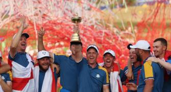 Fleetwood secures Ryder Cup for Europe 