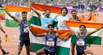 Indian relay team strikes gold, extends medal haul