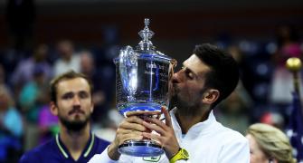 PICS: Djokovic douses Medvedev fire to win US Open