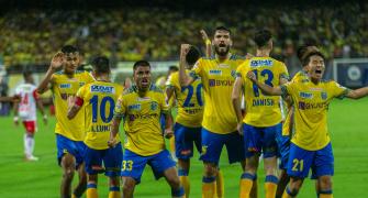 ISL PIX: Kerala eclipse Bengaluru in thrilling opener