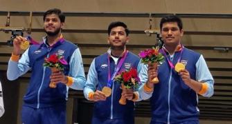 Asian Games: India shooters win gold with WR score!