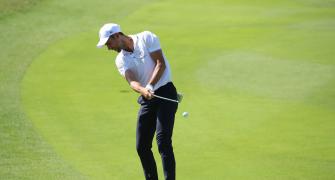 PIX: Novak Djokovic's stunning golf debut!