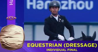 Asian Games: Anush shines with bronze in dressage
