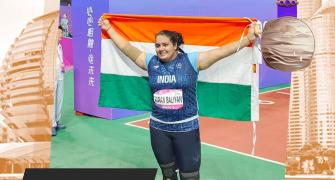 Baliyan second Indian woman to win shot put bronze!