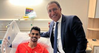 Sreeshankar undergoes knee surgery