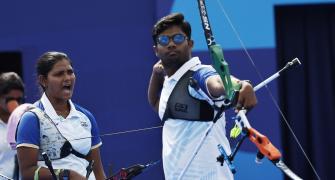 Ankita-Dhiraj storm into mixed team archery semis