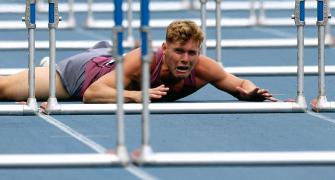 Olympics: WR holder Mayer out of decathlon with injury