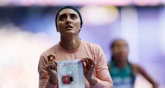 Afghan sprinter makes bold statement at Paris Games