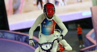 Olympics: French sweep podium in men's BMX racing