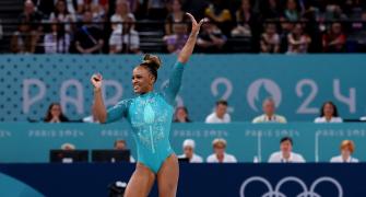 Biles upstaged by Andrade in floor final