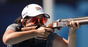 Maheshwari-Naruka lose bronze medal by a whisker