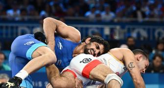 Aman Sehrawat gives India 57kg wrestling bronze