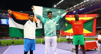 It was Arshad's day: Neeraj Chopra