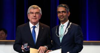 Abhinav Bindra conferred Olympic Order