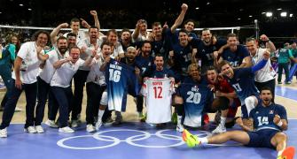 Olympics Volleyball: France crush Poland to win gold