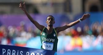 Ethiopia's Tola is Olympics marathon champion